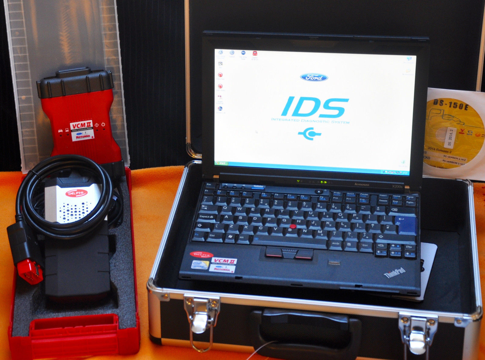 Full Auto Diagnostic Laptop with FORD VCM Dealer Level IDS/Ford,KIT