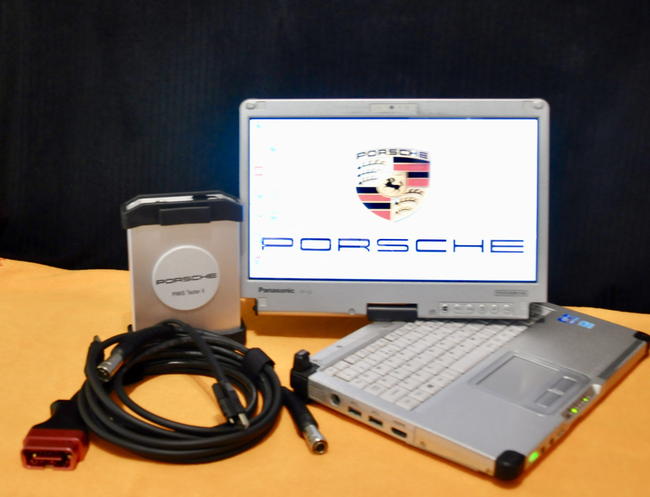 PIWIS II PORSCHE DIAGNOSTIC SYSTEM WITH LAPTOP READY INSTALLED