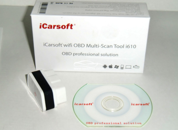 ICARSOFT i610 WIFI DIAGNOSTIC OBD2 TESTER IOS & ANDROID