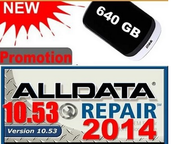 14 in 1 ALLDATA 10.53 DIGITAL AUTO WORKSHOP MANUAL