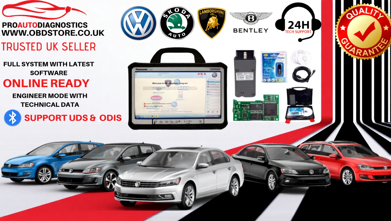 Car Diagnostic Laptop VAS50554A for Audi VW Group