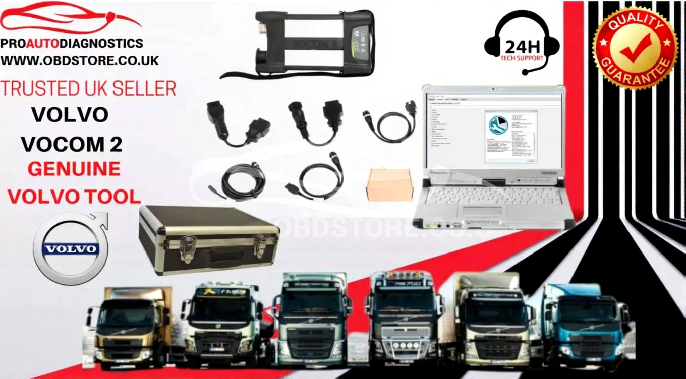 VOLVO TECH TOOL VOCOM II Euro 6 full system