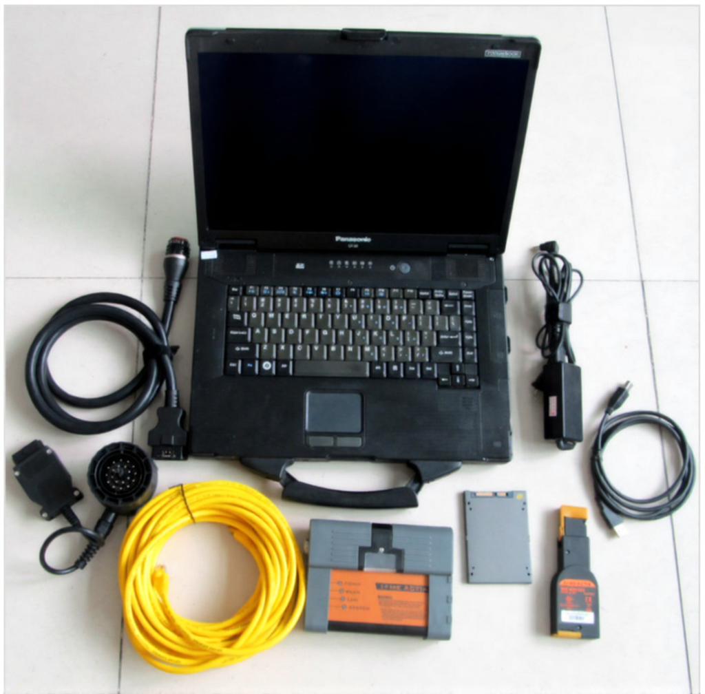 BMW ICOM A2 + B + C with Panasonic CF-52 Toughbook