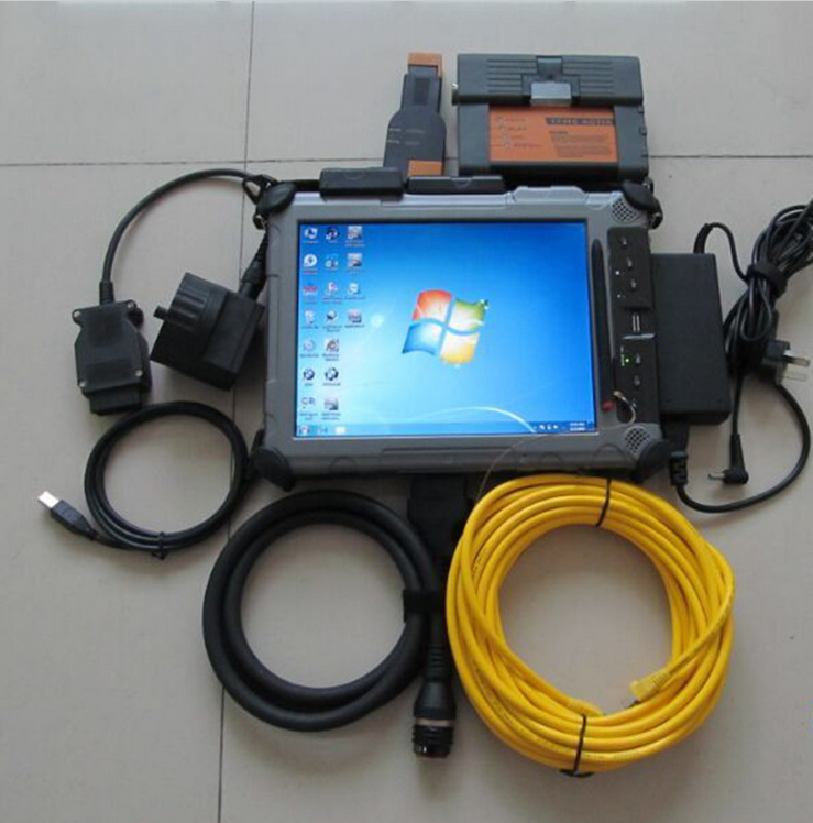 BMW ICOM A2 B C installed on Xplore IX104 tablet, i7, touch screen