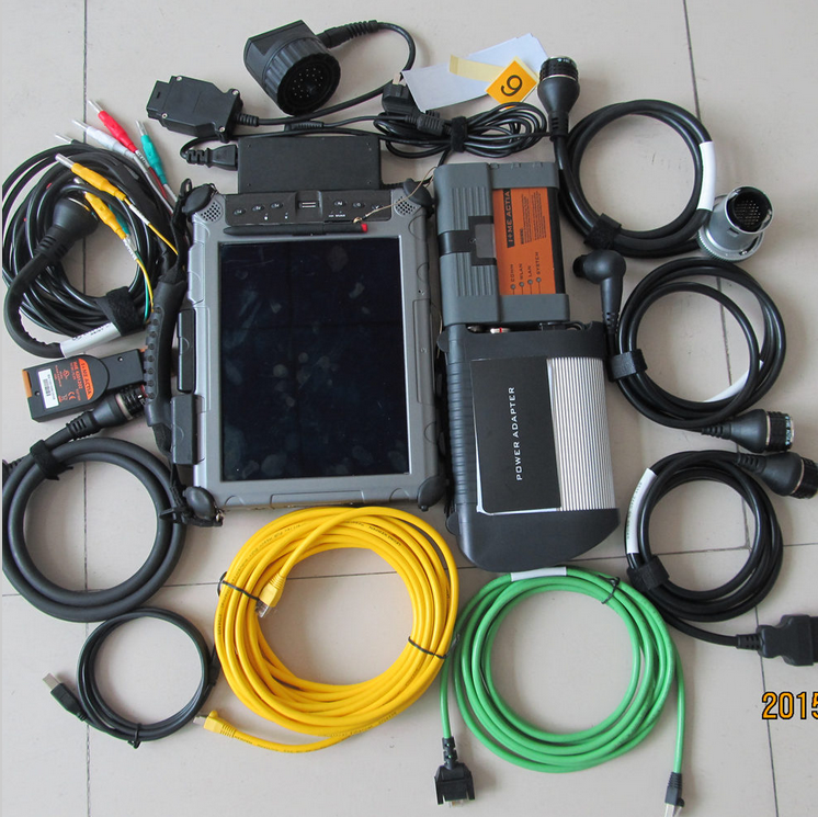 Dual BMW ICOM A2 B C & MB C4 SD Star Dealer Level System