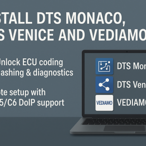 Installation of DTS Monaco, Venice, and Vediamo – Advanced Mercedes-Benz Diagnostic Software