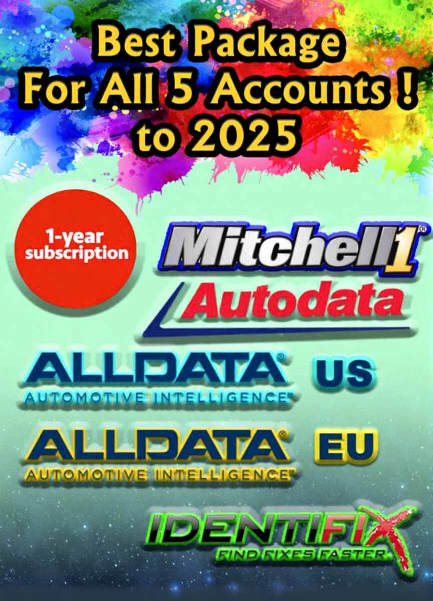 Car Data Software 4-in-1 Deal | Autodata, ALLDATA & More