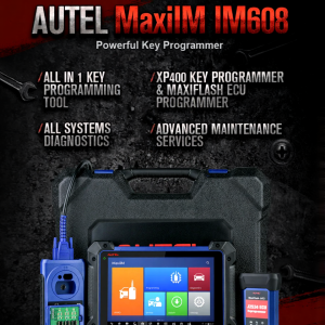 Autel IM608 Auto Diagnostic Tool Key Programming ECU Remapping Coding Scanner
