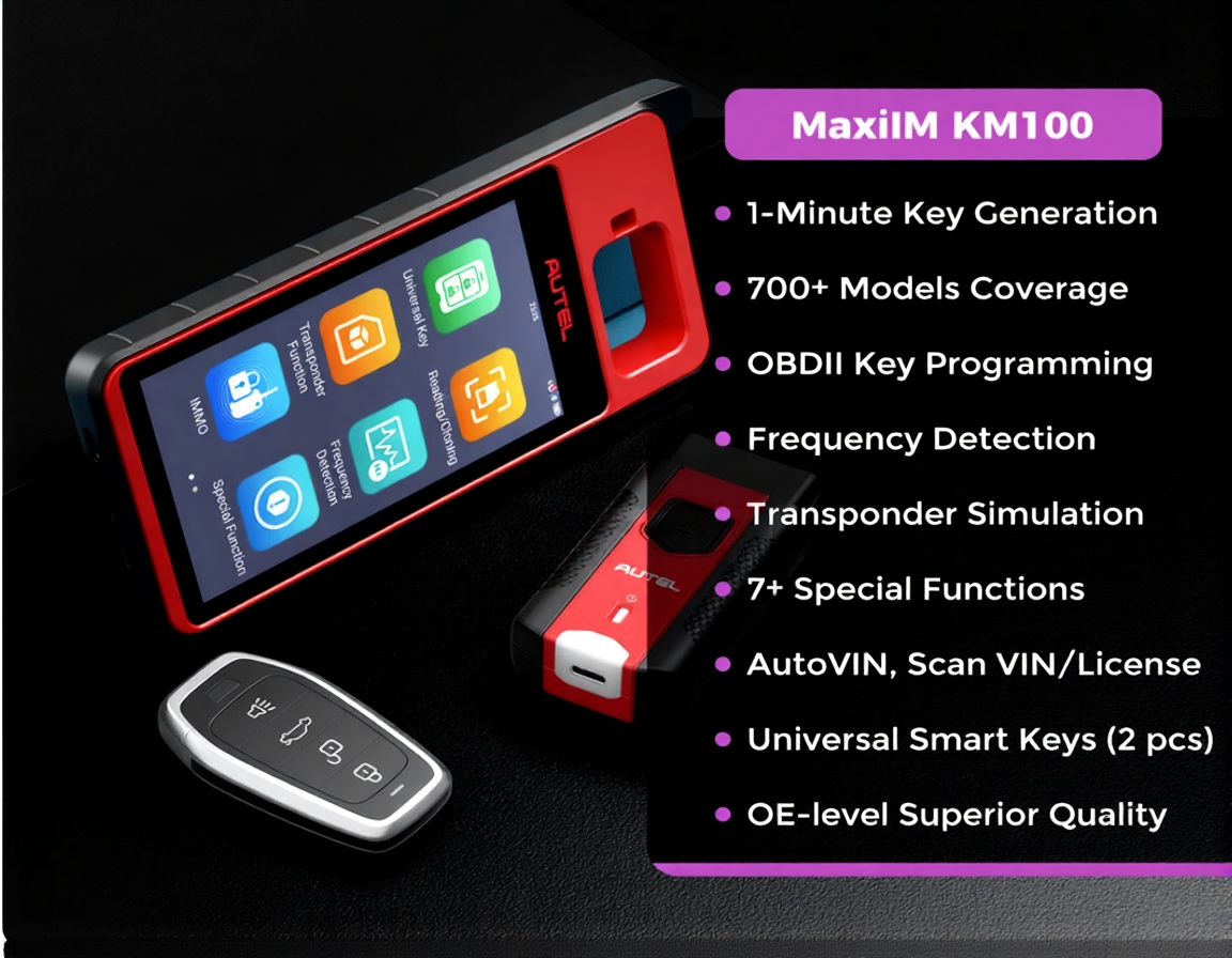 Autel MaxiIM KM100 Key Fob Programmer