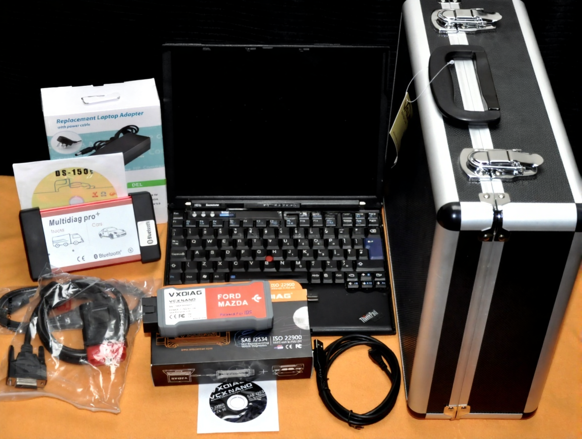 Car Diagnostic laptop, Dealer level Ford IDS + MDP for cars, vans and trucks 2014.2