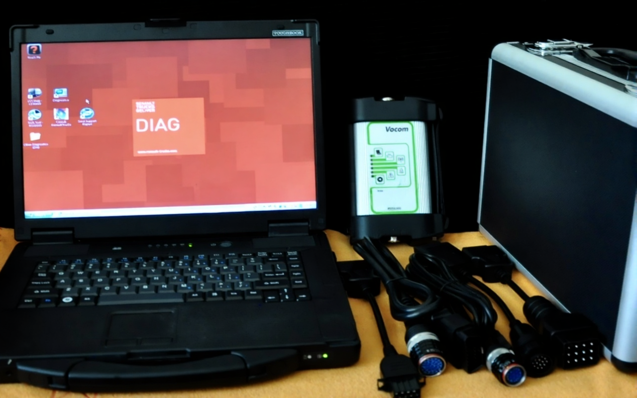 HGV Renault Diagnostic Scanner 88890300 Vocom