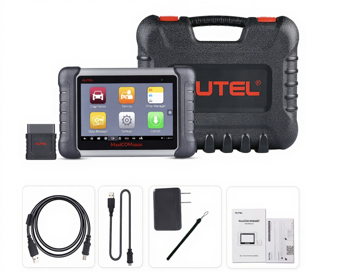 Autel MaxiCOM MK808BT Diagnostic Tool Professional OBD2 Scanner